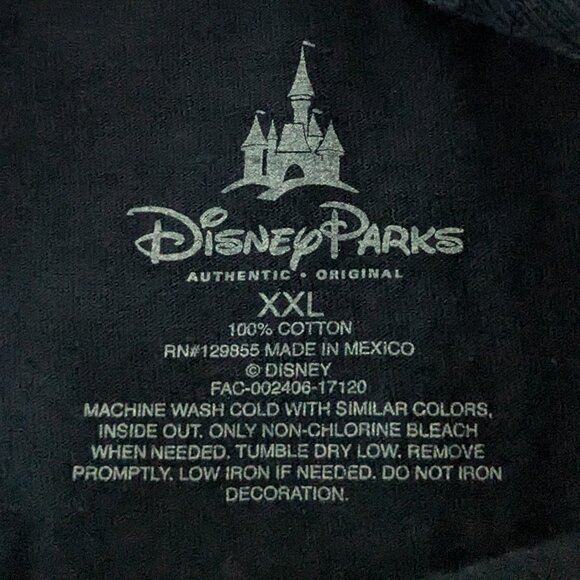 Disney Parks Shirt Men's XXL Blue Disneyland Flag 1955 Sleeveless Tank Top Tee - Picture 3 of 5